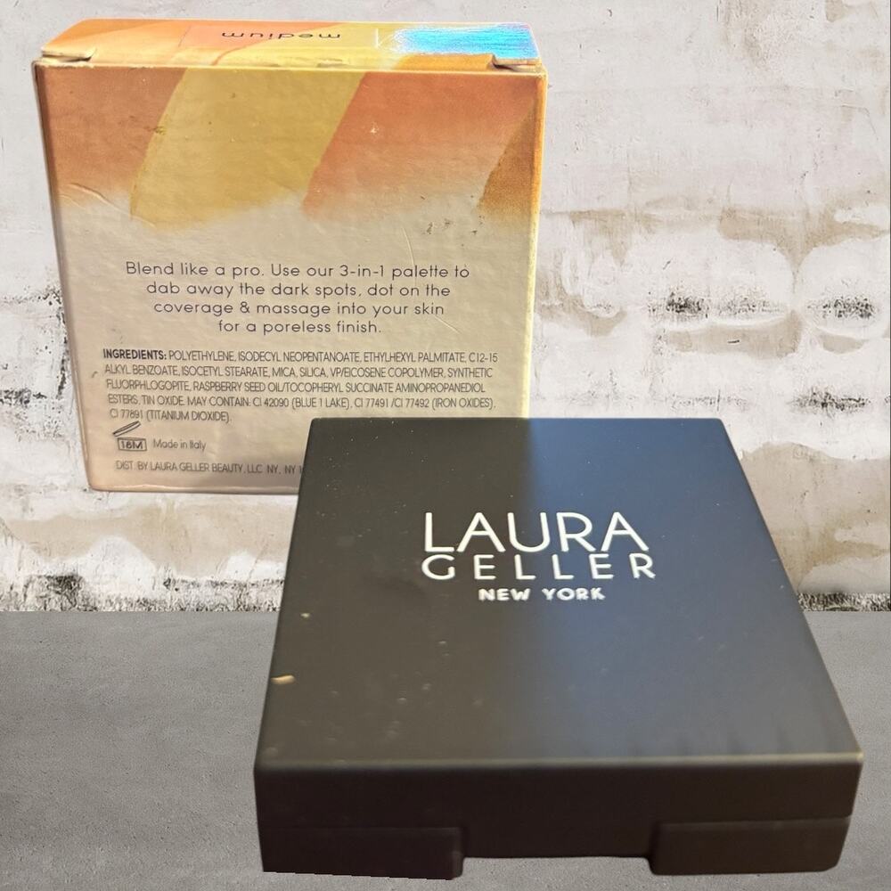 Laura Geller Correct-N-Conceal Custom Coverage Trio in Medium NIB - Picture 4 of 4